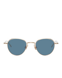 Мужские синие солнцезащитные очки от Matsuda