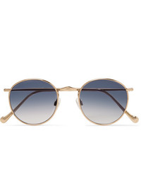 Мужские синие солнцезащитные очки от Moscot