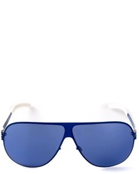 Мужские синие солнцезащитные очки от Mykita