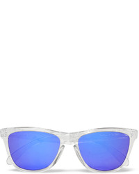 Мужские синие солнцезащитные очки от Oakley