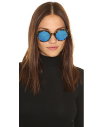 Женские синие солнцезащитные очки от Illesteva