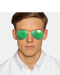 Мужские синие солнцезащитные очки от Ray-Ban