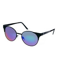 Женские синие солнцезащитные очки от Quay
