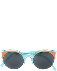 Женские синие солнцезащитные очки от RetroSuperFuture