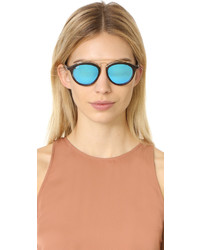 Женские синие солнцезащитные очки от Ray-Ban