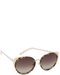 Женские синие солнцезащитные очки от Matthew Williamson