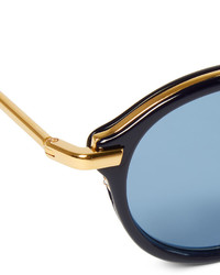 Мужские синие солнцезащитные очки от Thom Browne