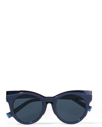 Женские синие солнцезащитные очки от Self-Portrait