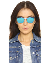 Женские синие солнцезащитные очки от Ray-Ban