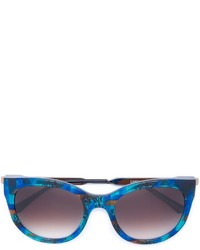 Женские синие солнцезащитные очки от Thierry Lasry