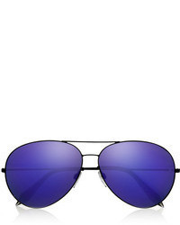 Женские синие солнцезащитные очки от Victoria Beckham