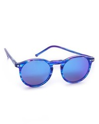Женские синие солнцезащитные очки от Wildfox Couture