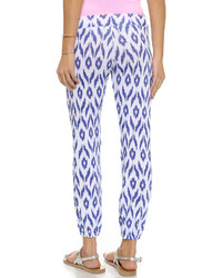 Женские синие спортивные штаны с принтом от Sundry