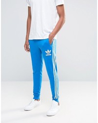Мужские синие спортивные штаны от adidas