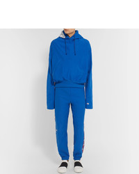 Мужские синие спортивные штаны от Vetements