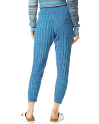 Женские синие спортивные штаны от Baja East