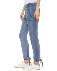 Женские синие спортивные штаны от Pam & Gela