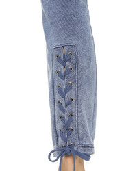 Женские синие спортивные штаны от Pam & Gela