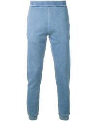 Мужские синие спортивные штаны от Maison Margiela