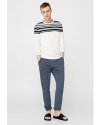 Мужские синие спортивные штаны от Mango Man