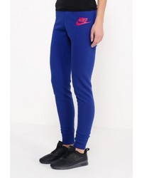 Женские синие спортивные штаны от Nike