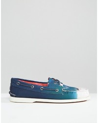 Синие топсайдеры от Sperry