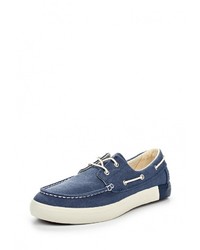 Синие топсайдеры от Timberland