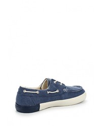 Синие топсайдеры от Timberland