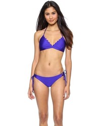 Синие трусики бикини от Shoshanna