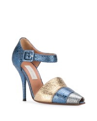 Синие туфли с пайетками от L'Autre Chose