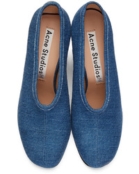 Синие туфли от Acne Studios