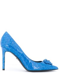Синие туфли от Versace