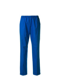 Синие узкие брюки от Alberto Biani