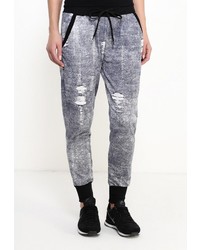 Синие узкие брюки от Aurora Firenze