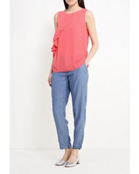 Синие узкие брюки от Baon