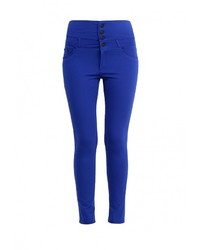 Синие узкие брюки от Charmante