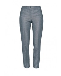 Синие узкие брюки от Colletto Bianco