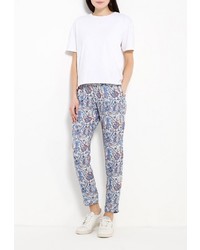 Синие узкие брюки от F5