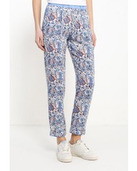 Синие узкие брюки от F5