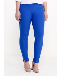 Синие узкие брюки от Fiorella Rubino