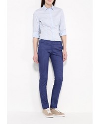 Синие узкие брюки от Giorgio Di Mare