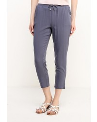 Синие узкие брюки от Kruebeck