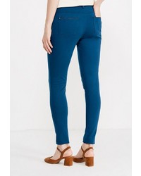 Синие узкие брюки от Modis