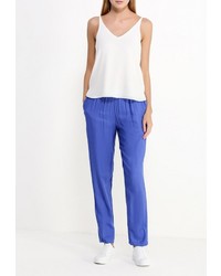 Синие узкие брюки от Modis