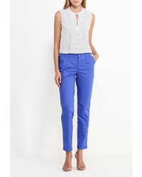 Синие узкие брюки от Modis