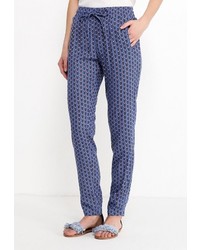 Синие узкие брюки от Zarina