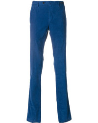 Мужские синие хлопковые брюки от Pt01