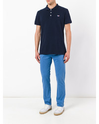 Мужские синие хлопковые брюки от Jacob Cohen