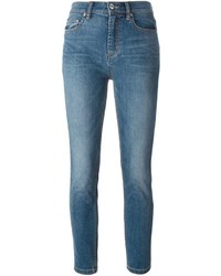 Синие хлопковые джинсы скинни от Marc by Marc Jacobs