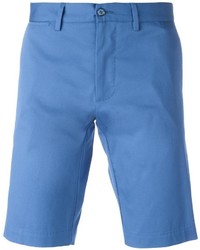 Мужские синие хлопковые шорты от Dolce & Gabbana